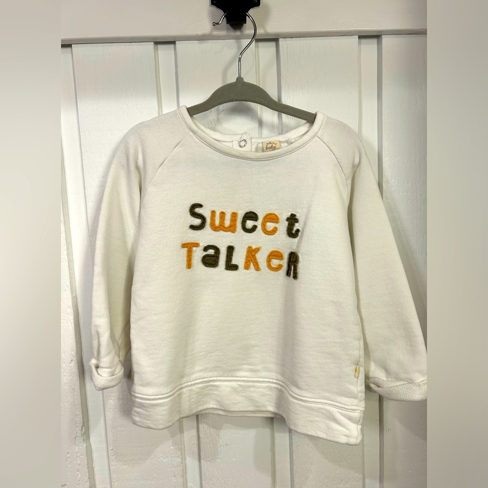Hallmark Baby “Sweet Talker” Sweatshirt Size 3T